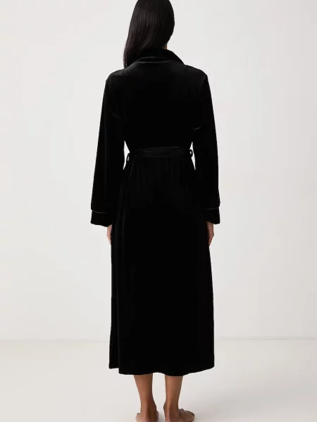 Lauren Ralph Lauren župan dámsky zamatový čierna