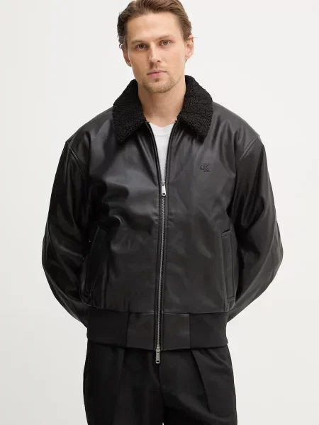 Calvin Klein Jeans geacă negru