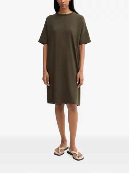 Scurt rochie mini Marc O'polo cu decolteu rotund verde
