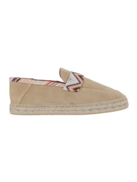 Missoni espadryle zamszowe Amelia beżowy