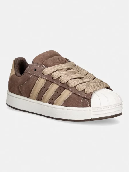 Adidas Originals Superstar St tenisky dámske semišové hnedá
