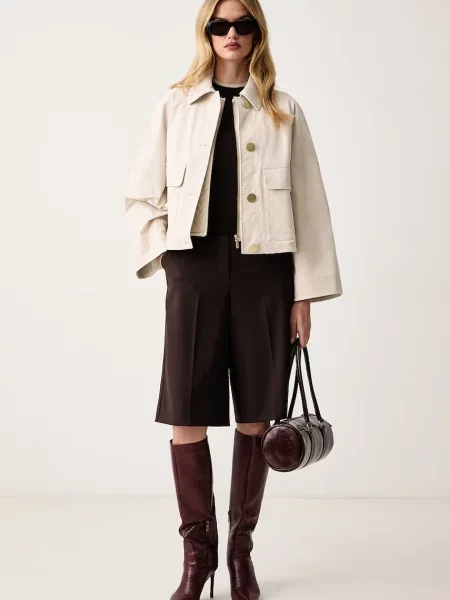 Armani Exchange bunda dámska béžová
