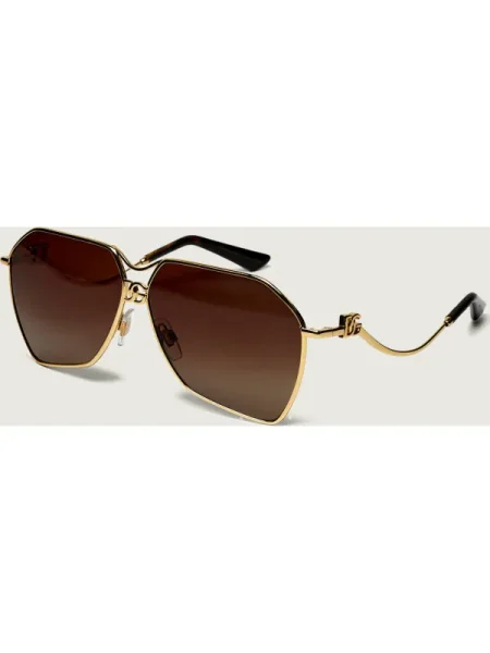 Dolce & Gabbana ochelari de soare auriu