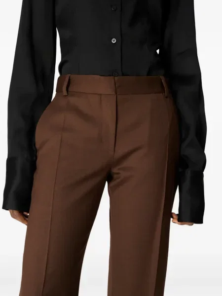 Pantaloni Marine Serre de lână maro