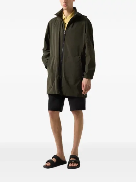 Geacă parka Bogner cu glugă verde