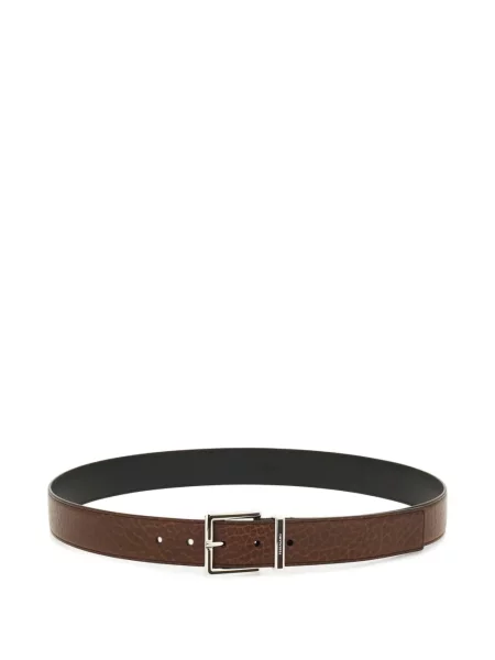 Curea Ferragamo din piele maro