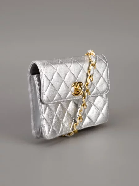Kabelka Chanel Pre-owned zelená