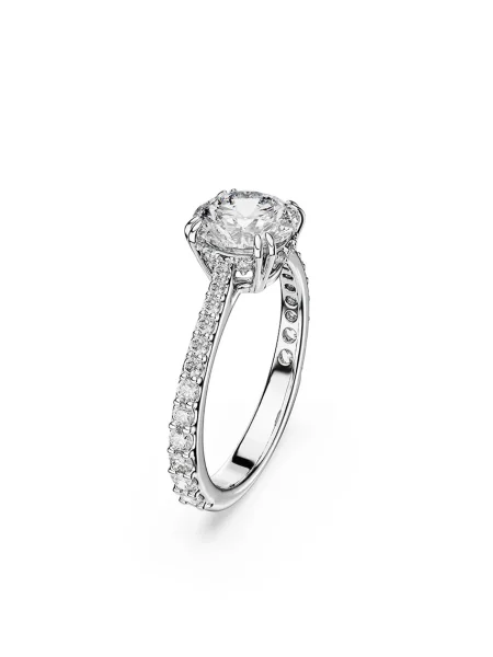 Swarovski inel STILLA argintiu