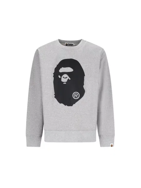 Bluza z kapturem A Bathing Ape® z kapturem szara
