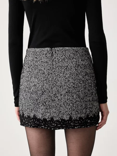 Шерстяная юбка Guess