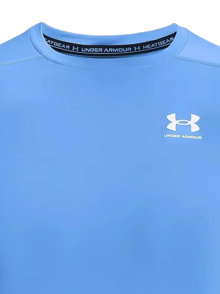 Тениска Under Armour с принт синьо
