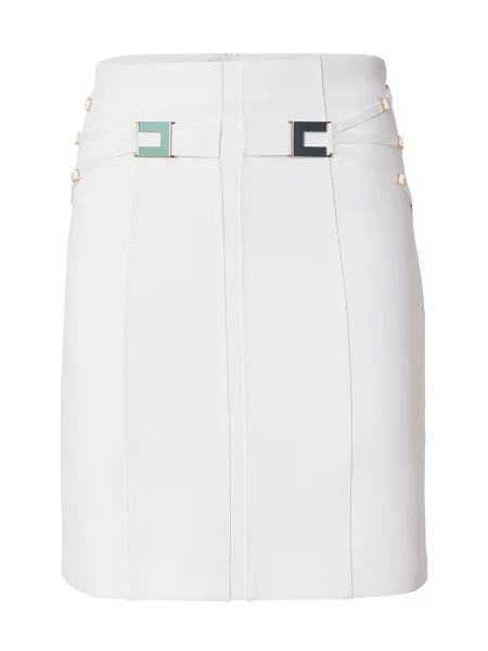 Elisabetta Franchi Fustă alb