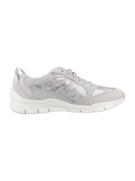 Sneakerși Geox gri