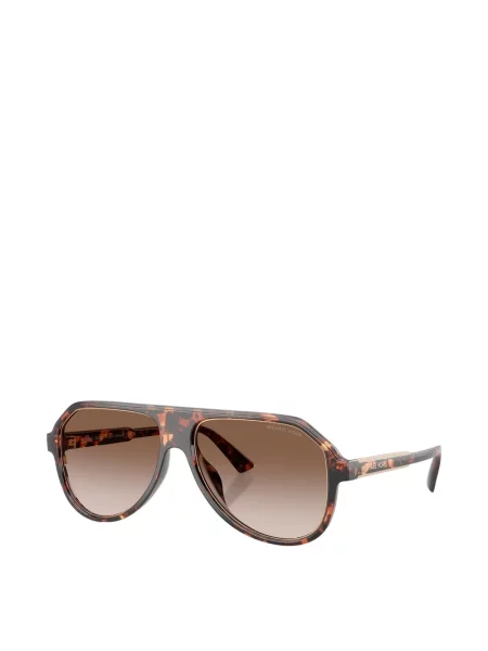 Ochelari de soare Michael Kors maro