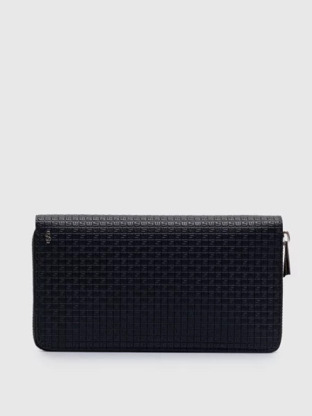 Кожаный кошелек Serapian синий