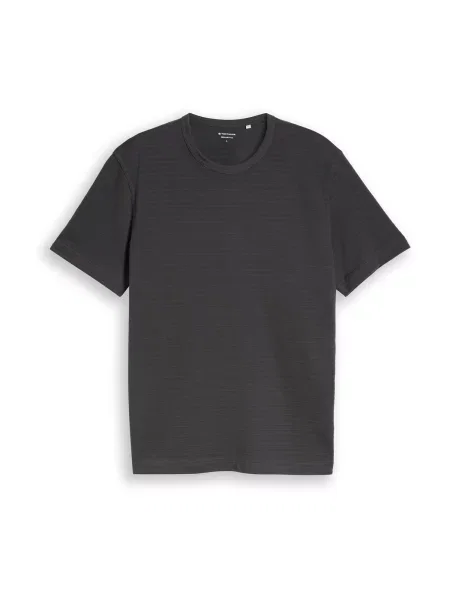 TOM TAILOR Tricou metalic gri