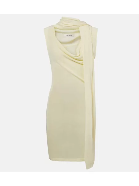 Šal Aya Muse s draperijom žuta