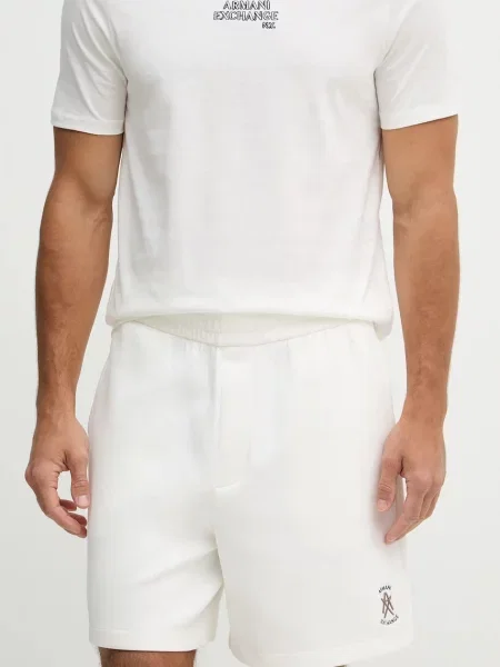 Armani Exchange pantaloni scurți bej