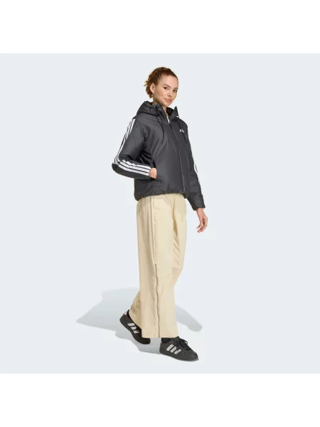 ADIDAS SPORTSWEAR Geacă sport negru alb