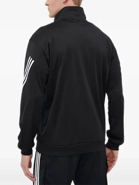 Geacă Adidas cu dungi negru