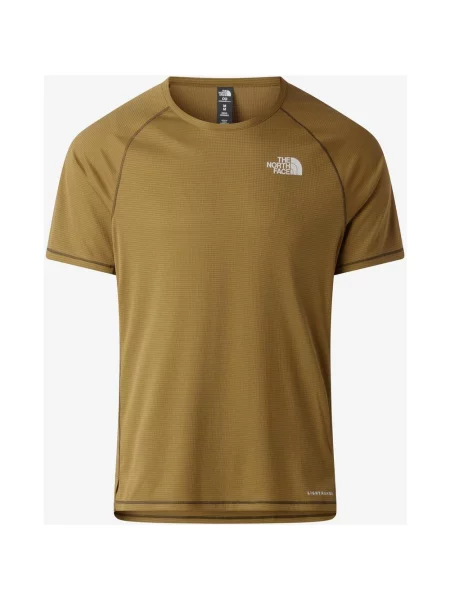 Koszulka The North Face Sunriser krótki rękaw jasnobrązowa S brązowa