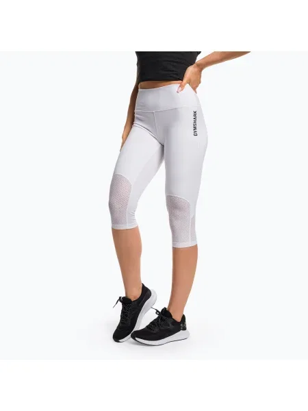 Decupat pantaloni Gymshark alb
