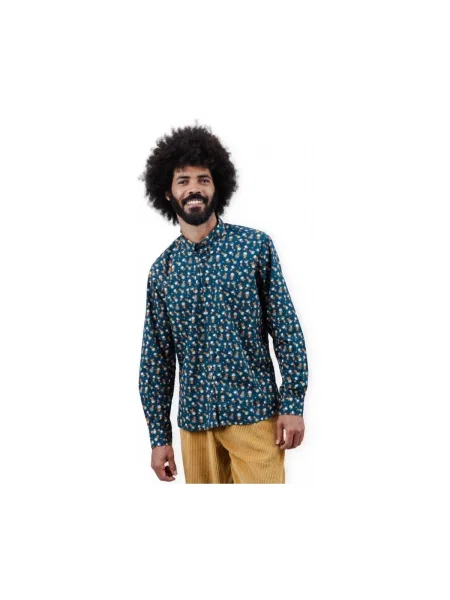 Cămașă Brava Fabrics albastru