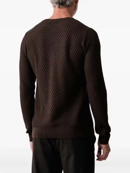 Sweter Lindbergh brązowy