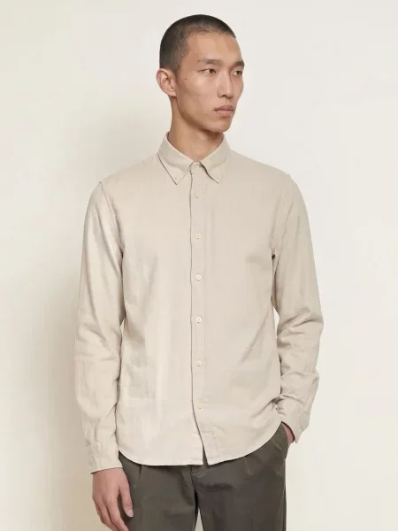 Marc O'polo Flanelová Košile Regular Fit béžová