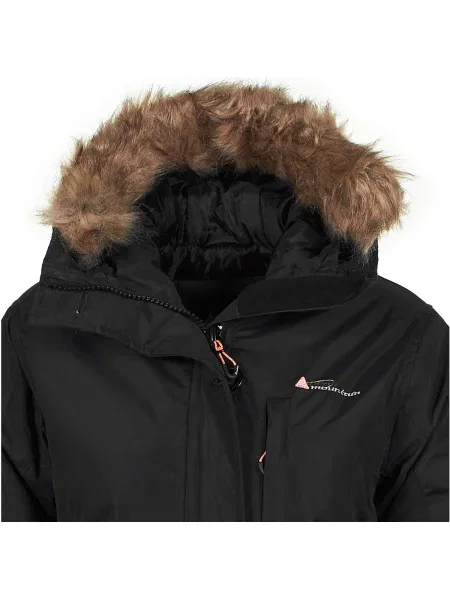 Geacă parka copii Peak Mountain negru