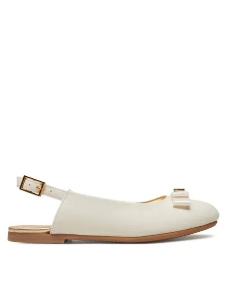 Σανδάλια Tommy Hilfiger Ballerina Chanel M Εκρού