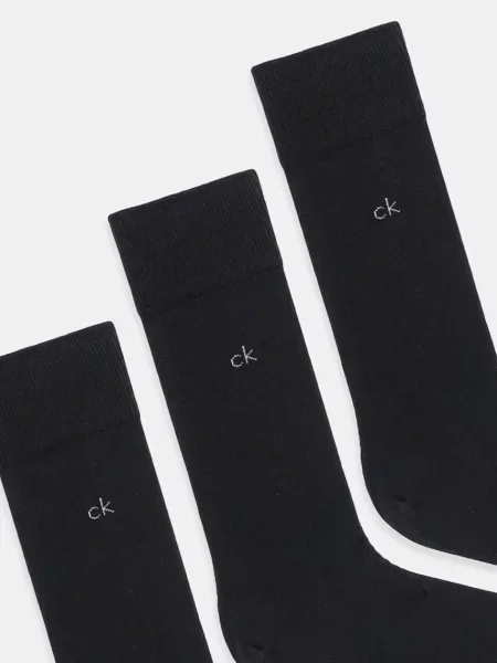 Calvin Klein ponožky pánske s bavlnou čierna