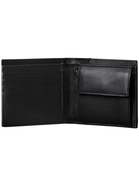 Portofel Calvin Klein Refined Emblem Mix Billfold W/ F negru