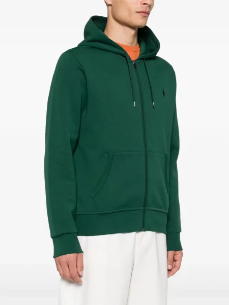 Με κολάρο μεταξωτό polo Polo Ralph Lauren με κέντημα μαύρο