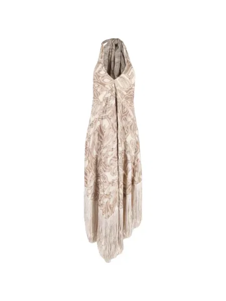 Rochie maxi Cult Gaia cu franjuri de costum