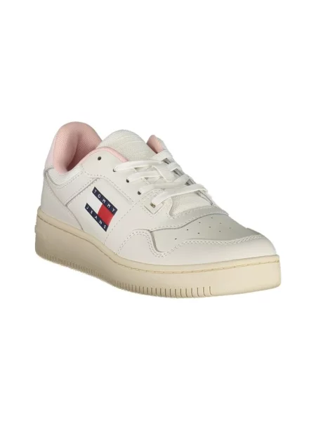 Trampki Tommy Jeans skórzane białe