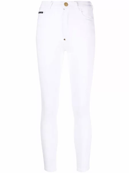 Cropp blugi skinny Philipp Plein alb