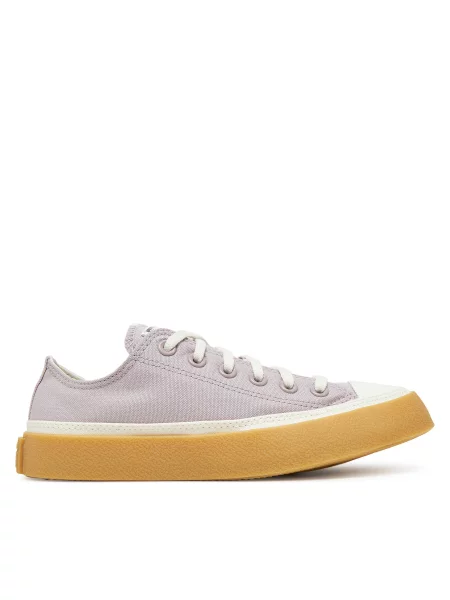 Πάνινα παπούτσια Converse Chuck Taylor All Star Retro Rubber μωβ