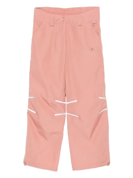 Pantaloni Adidas By Stella Mccartney cu dungi roz