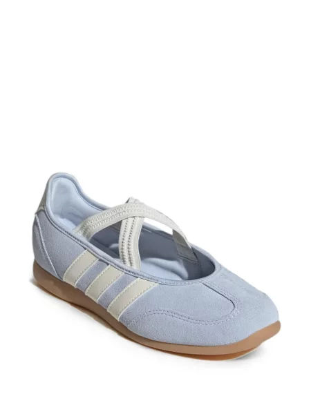 Pantaloni Adidas alergare albastru