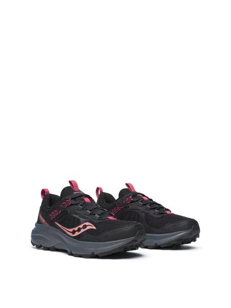 Кожаные кроссовки для бега Saucony черные