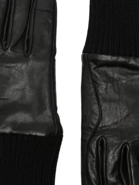 Mănuși Rick Owens din piele negru