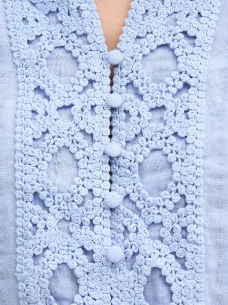 Mos Mosh блузка з льоном Evanda