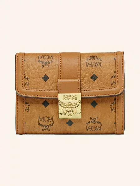 Mcm Peněženka Tracy co cognac