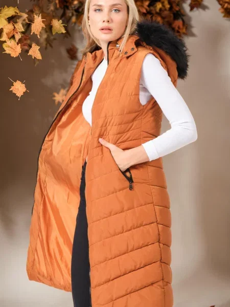 Vestă Dewberry portocaliu