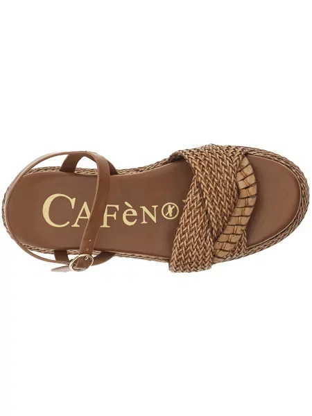 Espadrilky Café Noir hnedá