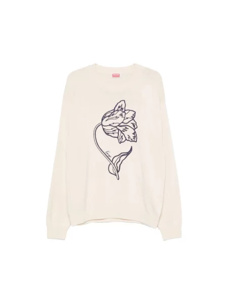 Sweter Kenzo biały