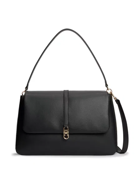 TOMMY HILFIGER Geantă de umăr LIBRE' negru