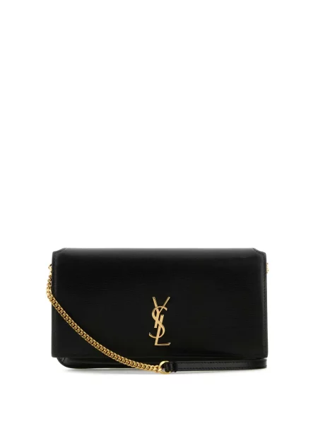 Crossbody torbica Saint Laurent crna