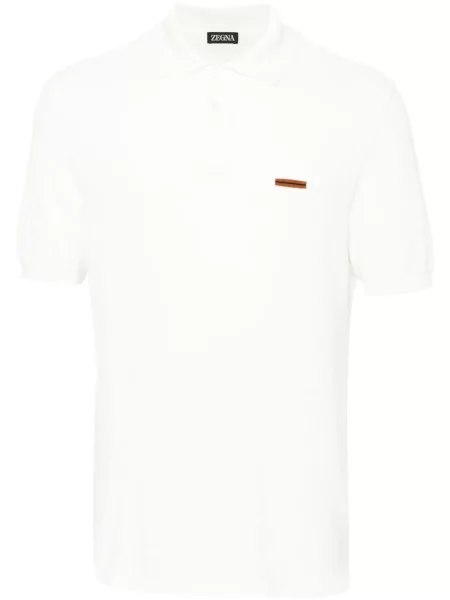Polo Zegna alb